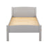 Amber 3FT Bed - Grey Slate